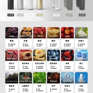 TUTX煙彈 一代通用蛋電子煙桿糖果果汁